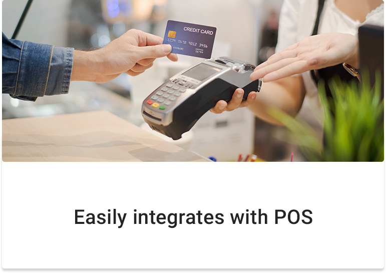 Easily integrates POS